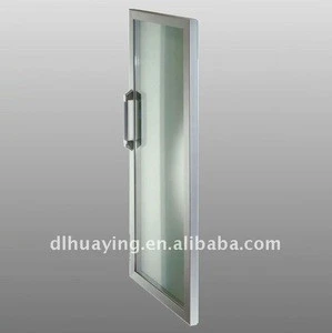 Vertical Freezer/Refrigerator Glass Door Coated Aluminium