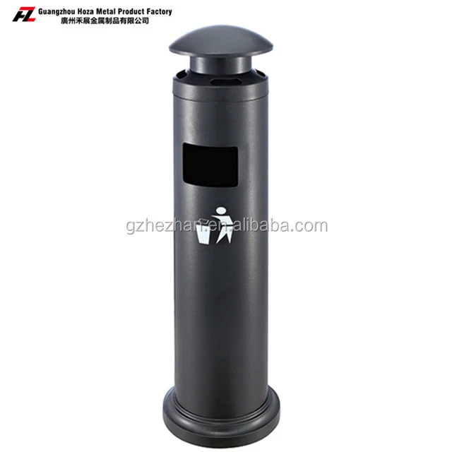 Buy Wall Mounted Ash Bin Outdoor Floor Standing Ashtray Stainless Steel Cigarette Bin Standing