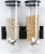 Import Wall-Mounted Canister Cereal Dispenser Cereal Dispenser Double Single Dry Food Snack Grain Canister Plastic Storage from China
