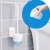 Import Wall Mounted Plastic Toilet Brush Holder with Suction Cup from China