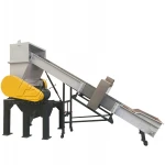 Waste plastic HDPE milk bottle recycling crushing washing drying machine/line/plant