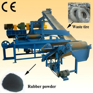waste tyre cutting machine/reclaim rubber machine