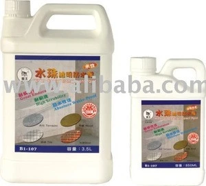 WATER-BASED YELLOW-RESISTANT TRANSPARENT PAINT K1-107