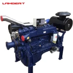 Water cooled inboard marine  boat engine