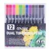 watercolor markers dual brush pen 12/24/36/48/72/100colors