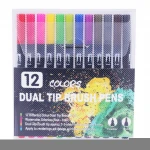 watercolor markers dual brush pen 12/24/36/48/72/100colors