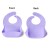 Import Waterproof Keep Stains Off Easily Wipes Clean Comfortable Soft Silicone Baby Bib  Babero with Big Catcher Factory from China