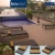 Import Waterproof wpc hot sale anti-slip easy-installation decking floor from China