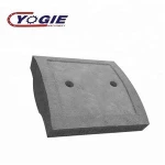 wear resistance batching plant casting protective anvil