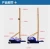 Import weighable moveable steel portable badminton net post with  wheels from China