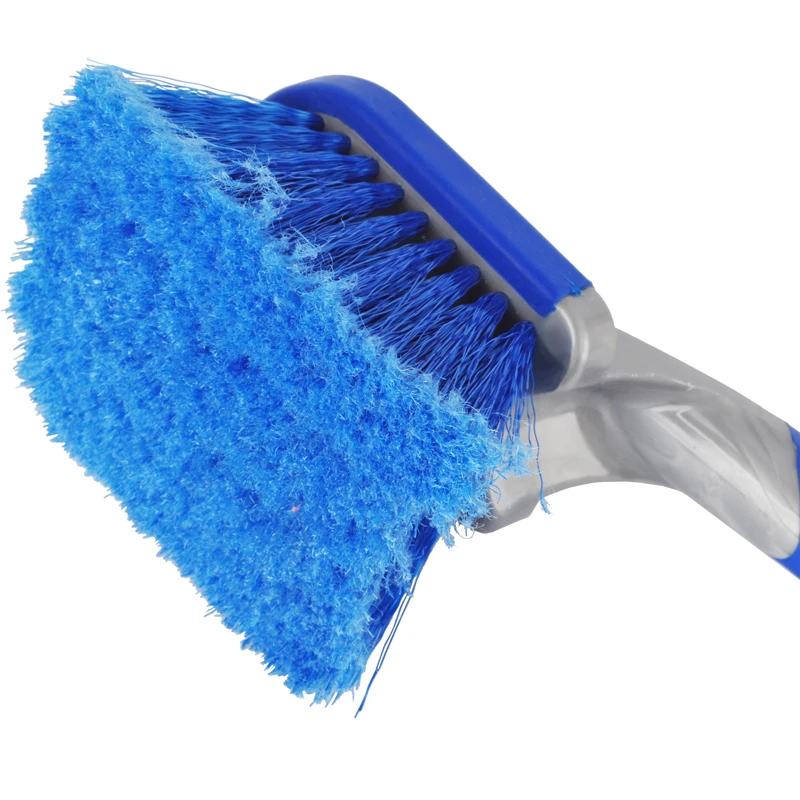 Well made and good reputation Stocked wash head car rim cleaning brush auto detailing brushes