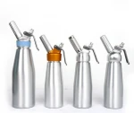 Whipped Coffee Dessert Fresh Cream Butter Dispenser Whipper charger cracker Foam Maker Aluminum