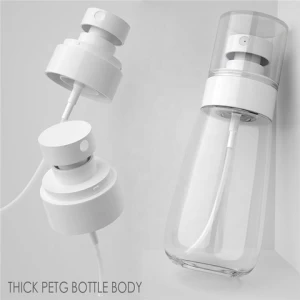 white plastic spray bottle trigger sprayer