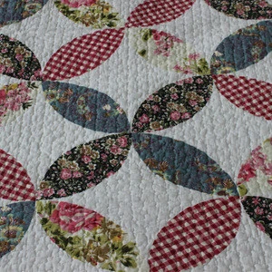 Wholesale 100 cotton handmade patchwork quilt bedspread