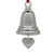 Import Wholesale 2020 new product Christmas ornament metal  bell christmas decoration supplies from China