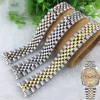 Wholesale 20MM T/TONE Steel Straps Mens Watch Stainless Steel Solid Strap