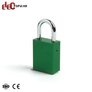 Wholesale 25 Mm Fade Resistant Aluminum Shackle Safety Padlock With Keys
