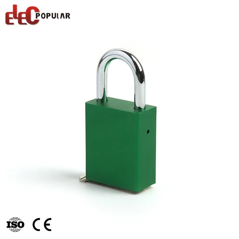 Wholesale 25 Mm Fade Resistant Aluminum Shackle Safety Padlock With Keys