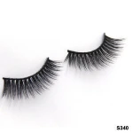 Wholesale artificial synthetic false eyelashes for salon