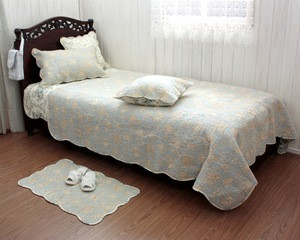 wholesale best selling printed quilted cotton bedspreads with good value