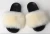 Import Wholesale cheap fluffy comfortable ladies fur slippers and leather bag slippers slide real fox raccoon fur slippers from China