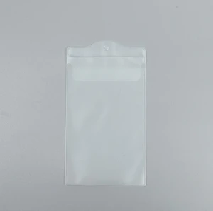 Wholesale Factory Cheap Price Clear PVC Waterproof Cell Phone Bags card bag transparent frosted bag