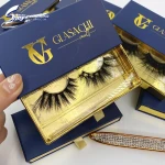 Wholesale False Eyelash Vegan 3d Faux Mink Eyelashes Vendor Own Brand Private Label Full Strip Faux Mink Lashes