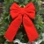 Import Wholesale Festival Party flannel bow outdoor window table decorations Christmas bow from China
