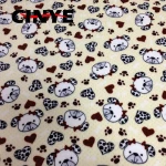 wholesale flannel wool blanket polyester fabric price kg