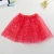 Import wholesale girl ballerina skirt corset ballet sequin dance girls red tulle tutu skirt for kids from China