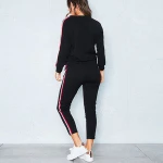 wholesale gym wear women running suits Ladies plain tracksuit Custom Women Tracksuits