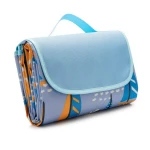 Wholesale Handle Custom Waterproof Folding Outdoor Beach Camping Picnic Blanket Mat