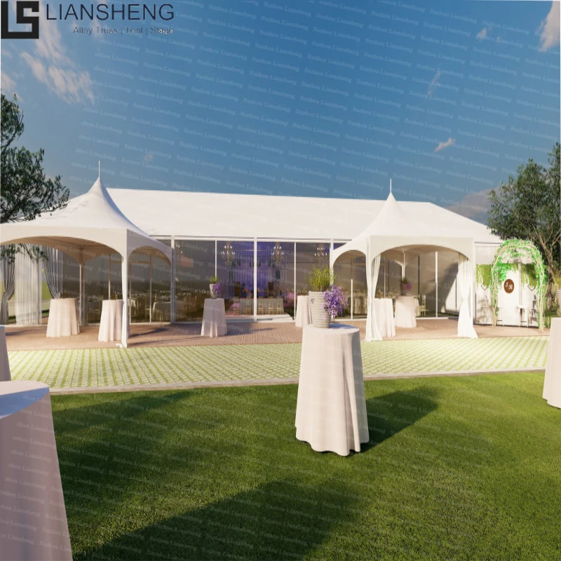 Wholesale High Quality Transparent Aluminum Wedding Party Events Indoor Canopy Marquee Tent And Decor