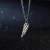 Import Wholesale High Quality Women Stainless Steel Angel Wing Pendant Necklace Jewelry For Gift from China