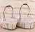 Wholesale Home Decor Picnic Oval Dark Brown Big Metal Wire Fabric Food Fruit Mix Storage Flower Basket With Handles