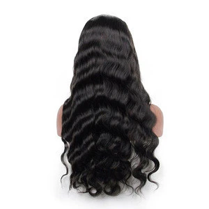 Wholesale human hair wigs,brazilian body wave hair full lace wigs for black women