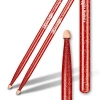 Wholesale HUN Starry Series 7A Red colored Drumsticks
