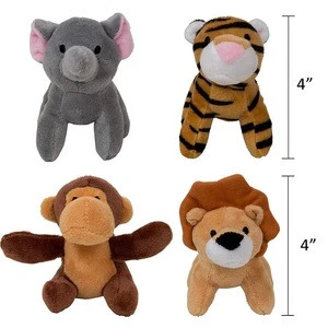 Wholesale Jungle Friends Talking Plushie Set - for 1 Year Old &amp; up Boy &amp; Girl Baby, Realistic Sounding Stuffed Animal Toys