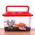 Import Wholesale large small plastic goldfish bowl portable pet box climb pet hamster transport raising turtle box fish tank from China