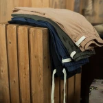 Wholesale Level Man Organic Cotton Track Jogger Pants Trousers Jogger Sweatpants With Phone Pockets