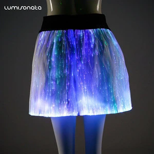 Wholesale light up sexy dance skirts LED Party Dance Skirt Light Up Petticoat