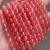 Import Wholesale Loose Faceted Red Watermelon Glass Beads For Jewelry Making Glass Beaded Bracelets from China