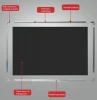 Wholesale magnetic dry erase board standard size chalkboard aluminium frame blackboard