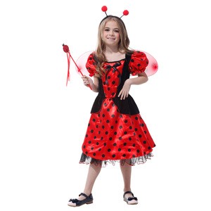 Wholesale polyester fancy Cosplay Animal striped costume for kids