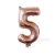 Import Wholesale Rose Gold Number Foil Balloons Large Digit Helium Balloons wedding decorations Birthday Party Supplies from China