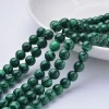 Wholesale synthesis Artificial Green Round beads Malachite Beads Loose beads