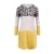 Import Wholesale Women Leopard Printed Color Block Splicing Hooded Mini Dress from China
