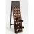Import wholesale wood floor wine rack for drinks, beverage, tequila, vodka, gin, liquor, rum, from China
