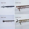 Wintom 28mm Iron Metal Track Curtain Pole Curtain Rod with Accessories