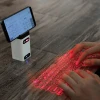 Wireless Projection Mini Virtual Laser Infrared Keyboard with Mobile Holder and Power Bank Function